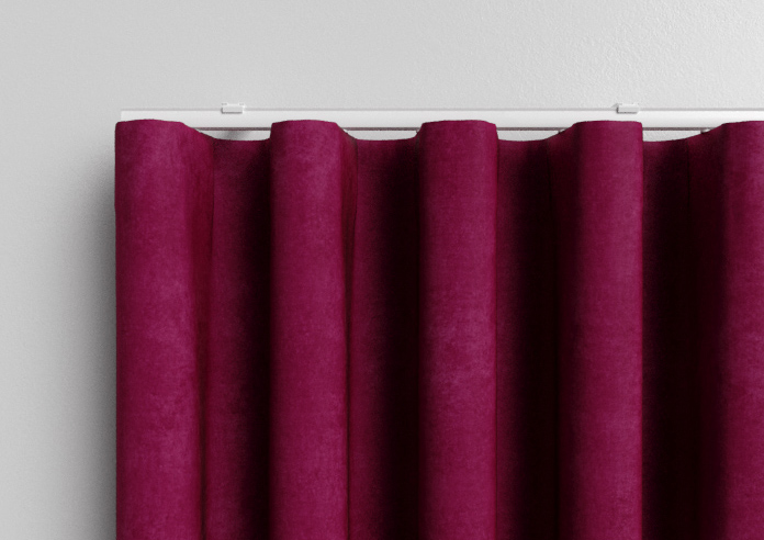 Faux Suede, Aubergine - Made to Measure Curtains - Image 13